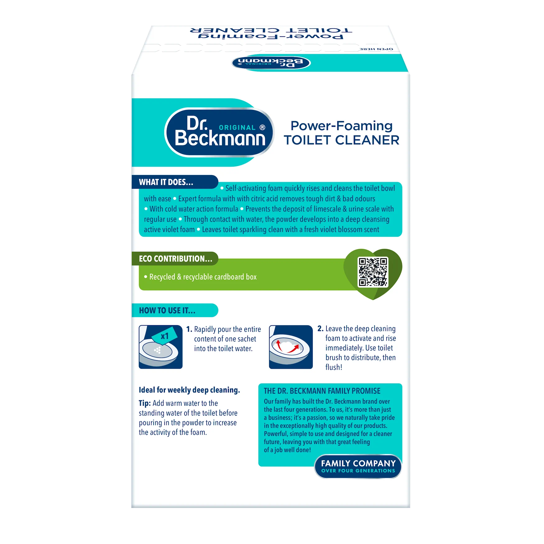 Power-Foaming Toilet Cleaner – Violet Blossom - Image 2