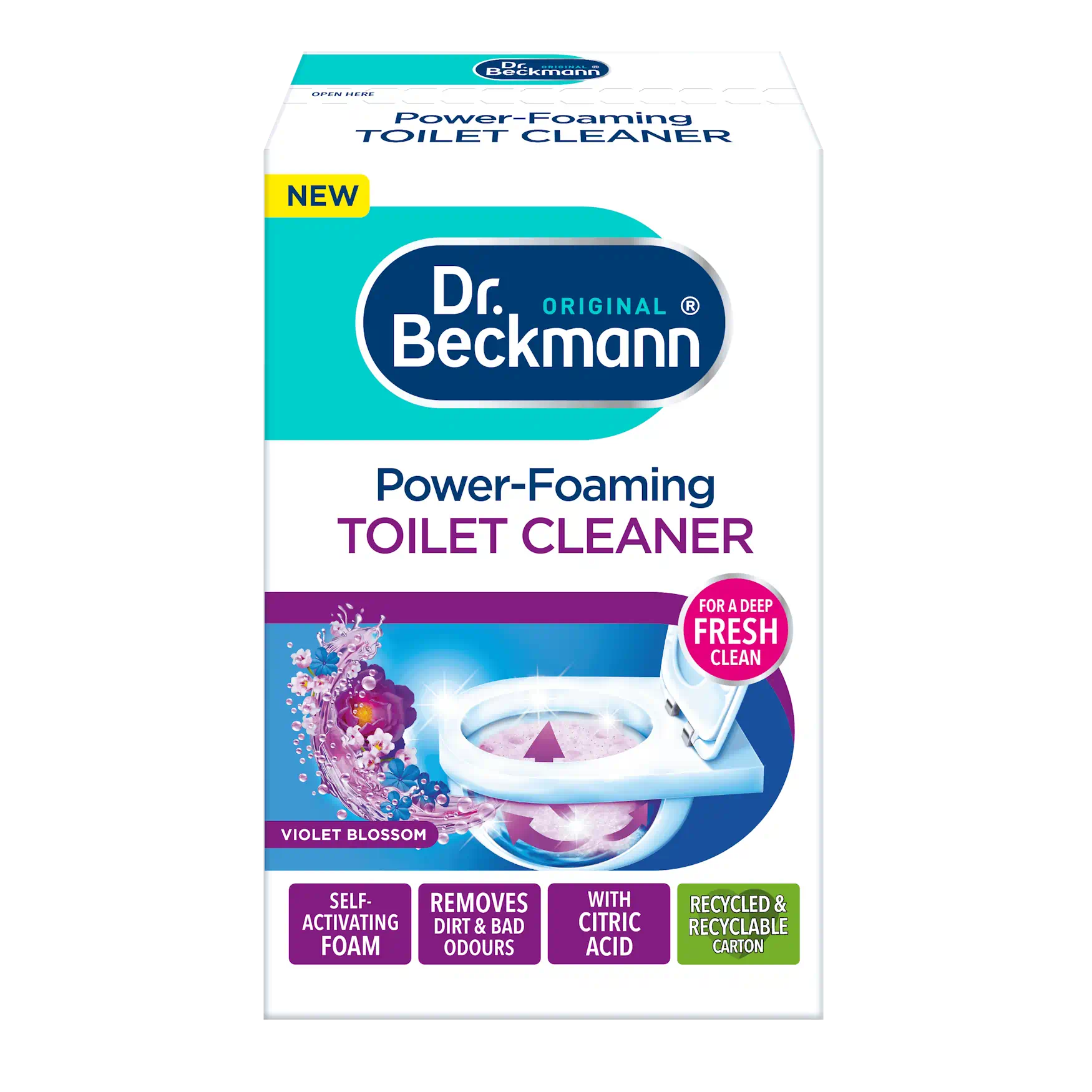 Power-Foaming Toilet Cleaner – Violet Blossom